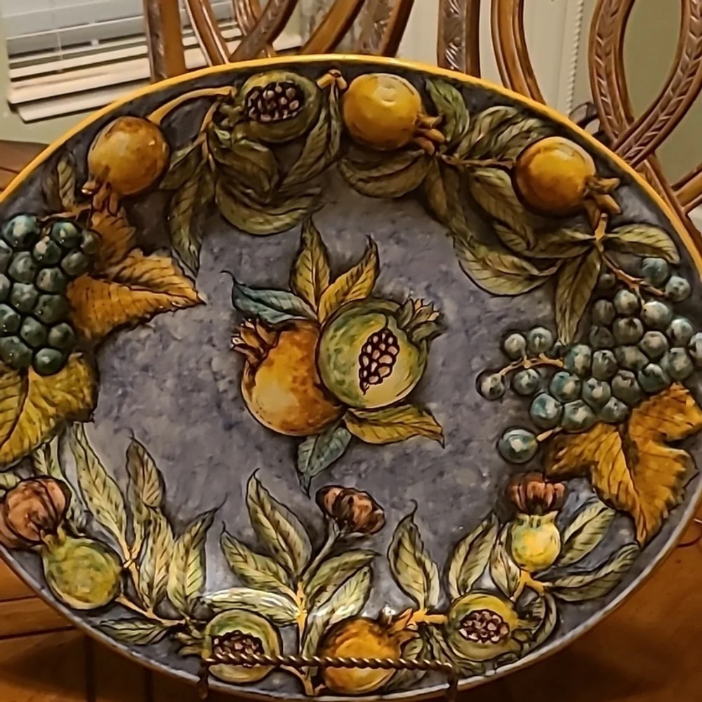 mayolica pottery two beautiful